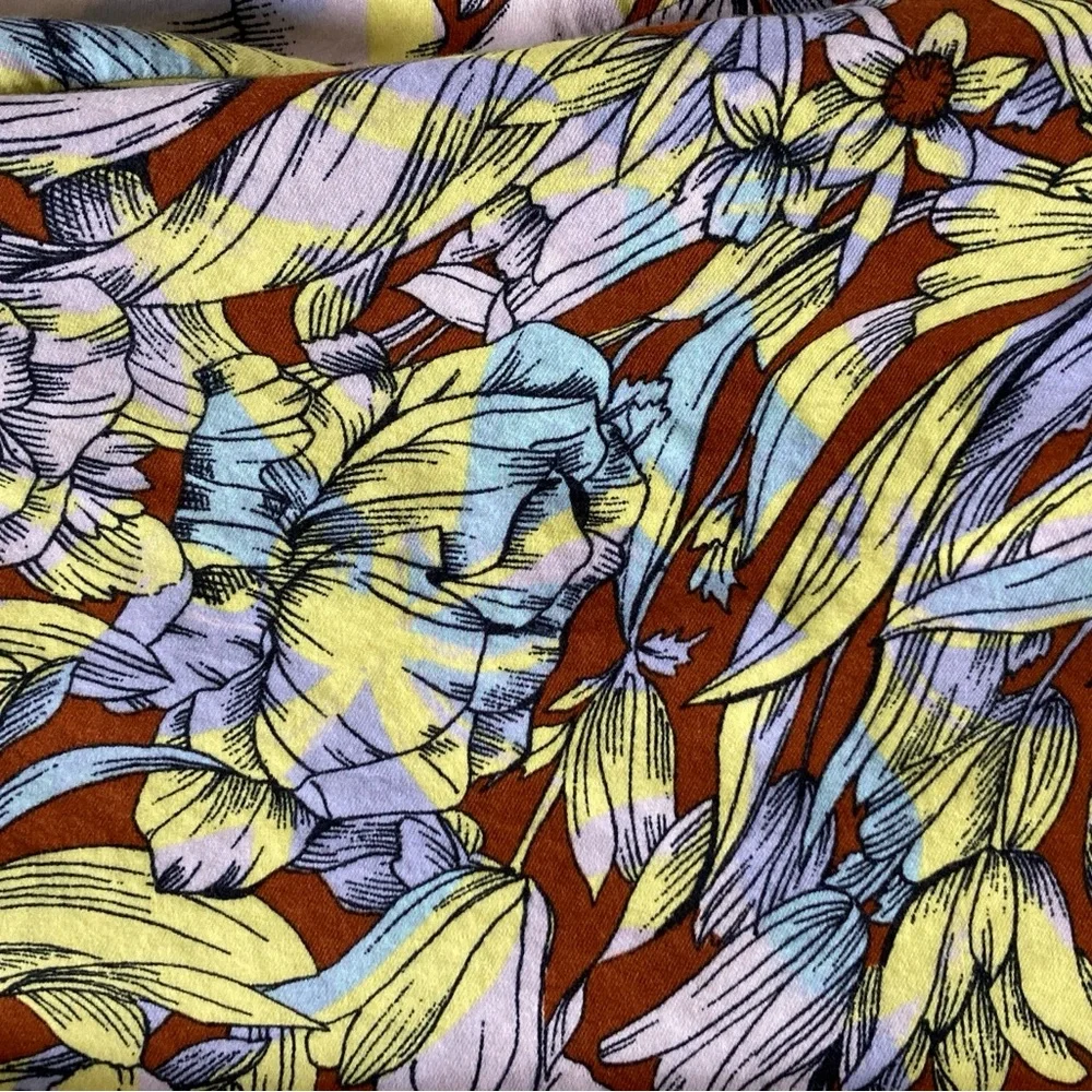 Anthropologie Floral Pajama Set by Alexandra Farmer– Size S - Picture 7 of 8